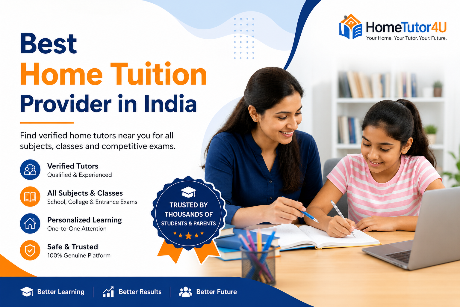 Best Home Tuition Provider in India
